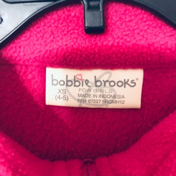 Girls Size 4/5 Long Sleeve Fleece Pullover - Picture 6 of 7